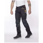 Munkavédelmi  Deréknadrág Ardon Creatron 48-as, fekete-neon H6650