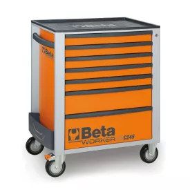   BETA 024006223 BW 2400S-R7/E-S Worker 7 fiókos szerszámkocsi 240 darabos szerszámkészlettel