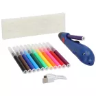 Dedra M315.030 Graffiti filctoll készlet markerekkel, vezeték nélküli USB "C"