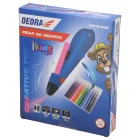 Dedra M315.030 Graffiti filctoll készlet markerekkel, vezeték nélküli USB "C"