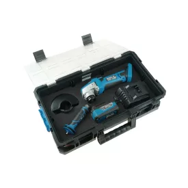   Dedra SAS+ALL N0303G02 Akkus sarokcsiszoló + 1 X 18V/4Ah akku + töltő + koffer