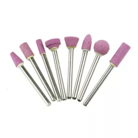   Dedra 08T605 Precíziós köszörű készlet mini csiszolóhoz, 8 részes