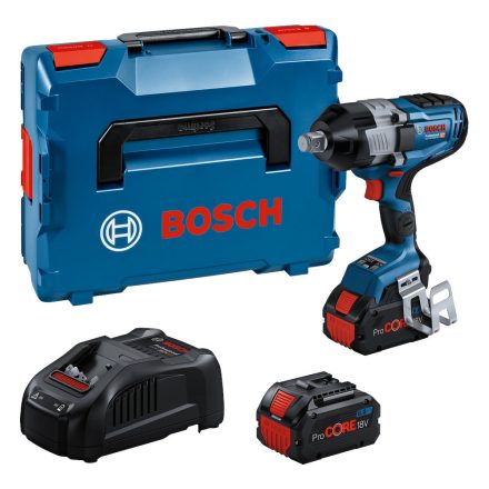 Bosch  GDS18V-1600HC Akkus ütvecsavarozó +bluetooth modul, 3/4" 18V 8,0Ah L-Boxx 06019M1002