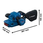 Bosch GBS 750 Szalagcsiszoló 230V 06012C1020  karton