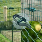 Huzalfeszítő racsnis műanyag bevonatos zöld 3930370