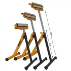 TOUGHBUILT TB-S210 Görgős állvány 3:1-ben