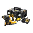 DeWalt DCH273H2T-QW Akkus fúró-vésőkalapács SDS-Plus 18V 5,0Ah T-STAK