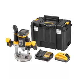  DEWALT DCW620H2-QW Akkus felsőmaró 18V/5,0Ah 12mm Powerstack