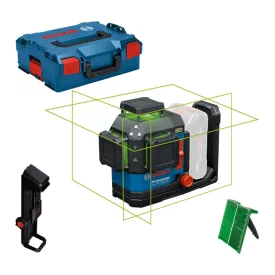   Bosch GLL 18V-120-33 CG Vonallézer 18V (zöld) akku és töltő nélkül L-boxxban 0601065101