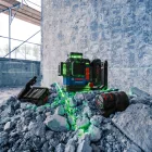 Bosch GLL 18V-120-33 CG Vonallézer 18V (zöld) akku és töltő nélkül L-boxxban 0601065101