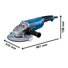 Bosch GWS 27-180J Sarokcsiszoló  230V 06018C4320