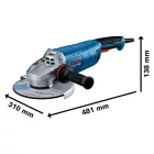 Bosch GWS 27-230JR Sarokcsiszoló  230V 06018C7320