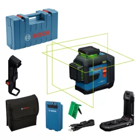   Bosch GLL 80-33G Vonallézer BA 3.7V 3.0Ah akkuval,kofferban 0601065501