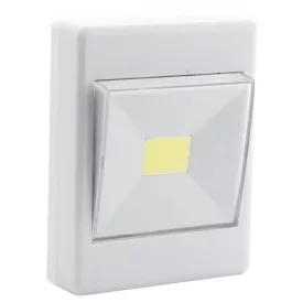  Entac Hordozható Fali Kapcsoló LED Lámpa 1W (4xAAA), elemek nélkül  EPWSL-1W-LED/5999097994307