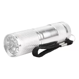   Entac ALU Elemlámpa, ezüst (3xAAA), elemek nélkül  EFL-9L-1W-S/5999097990828