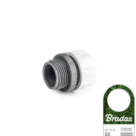   TT BRADAS WHITE LINE WL-4116 Összekötőelem 1/2”-os tömlőre, külső 3/4”-es menettel  150041