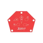 Z-TOOLS Mágneses szögbeállító (hatszög) 90x120x17mm, 22kg 050206-0847