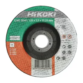   Hikoki  4100212 Vágótárcsa 125x2,5x22,2mm, domborított, KŐ