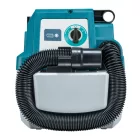 Makita  DVC750LZ Akkus porszívó, száraz-nedves 18V LXT akku és töltő nélkül L-osztály, HEPA szűrő, 7,5/4,5L