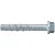 Fischer  536851 UltraCut Betoncsavar FBS II 8x55 5/- US TX (50)