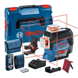   Bosch  GLL3-80C Vonallézer+LR7 vevő L-Boxxban (piros) 0601063R05
