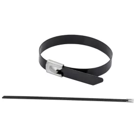   Dedra 11NC8361 Rozsdamentes acél Kábelkötegelő  poliészter bevonattal    7,9x360mm  20db/csomag
