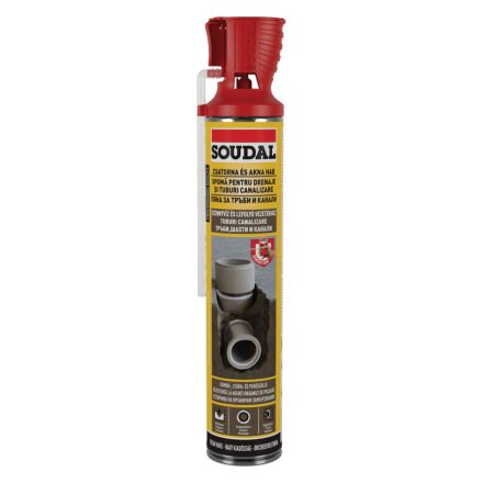 Soudal  Purhab aknákhoz és kútgyűrűhöz 750ml 127287