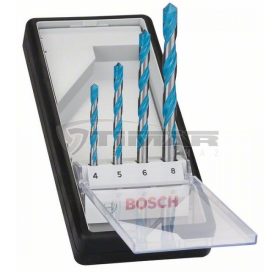   Bosch 2608900645 CYL-9 Többcélú fúró készlet 4db (4; 5; 6; 8 mm) (2607010521)