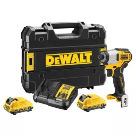   DeWalt  DCF801D2-QW Akkus ütvecsavarozó 1/4” 12V 2,0Ah T-STAK