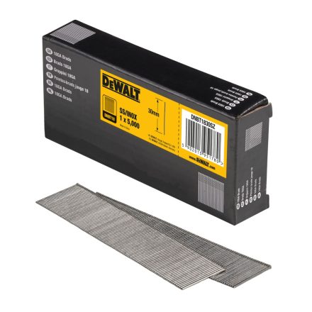 DeWalt DNBT1830SZ Szeg 18GA BRAD 30 STAINLESS STEEL 5m