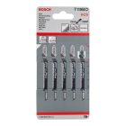 Bosch 2608630310 Szúrófűrészlap 5db-os T119 BO Basic for Wood