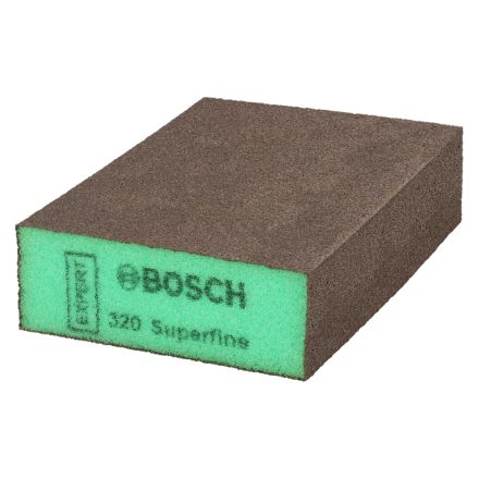 Bosch 2608901180 EXPERT Kombi csiszolószivacs 68x97x27mm szuper finom (vastag; zöld)