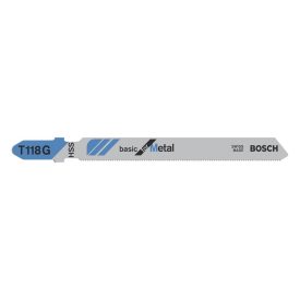   Bosch 2608631012 Szúrófűrészlap T118G  Basic for Metal (5db)