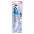 BGS-793 TORX kulcs készlet, 9 részes T10-T50