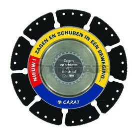   Hikoki Carat CVPC125300 Gyémánt vágótárcsa CVPC CLASSIC szegmentált PVC 125x22,2mm