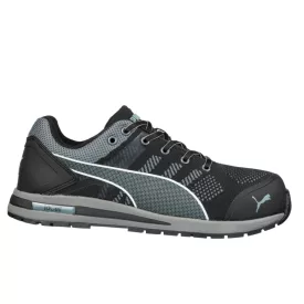   Munkavédelmi  Cipő PUMA Elevate Knit fekete ESD HRO S1P SRC PUM-643160 40-es