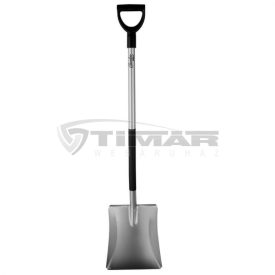 Dedra 80B010 Lapát, fém D-nyéllel, műanyag fogantyúval