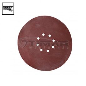   Dedra DED77641 Tépőzáras falcsiszolópapír kerek, 8furatos, 180mm A60  /5db