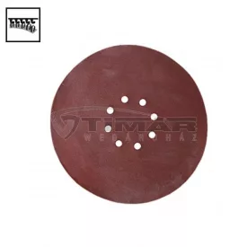   Dedra DED77645 Tépőzáras falcsiszolópapír kerek, 8furatos, 180mm A150  /5db