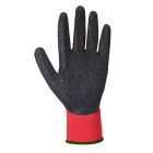 Munkavédelmi  Kesztyű PORTWEST A174 Flex Grip Piros-fekete latex mártott, vízálló PW-A174R8RL  9/L