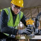 DeWalt  DCW604N-XJ Akkus felsőmaró/élmaró 2az1-ben 18V akku és töltő nélkül, karton