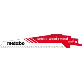   Metabo  626559000 Kardfűrészlap "carbide wood + metal" 150 x 1,25 mm