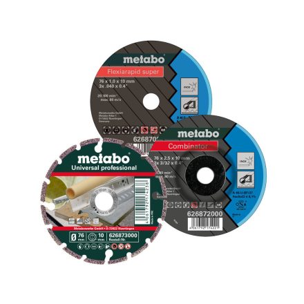 METABO  626879000 Kezdő csomag: 76 mm-es átmérő