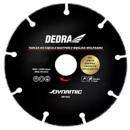 Dedra  HR1006 Vágókorong 230mm fához, műanyaghoz