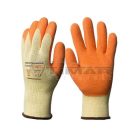 Munkavédelmi  Kesztyű Eurogrip 10L800 Sárga-narancs latex mártott, csúszásbiztos 1LACO11  11/XXL