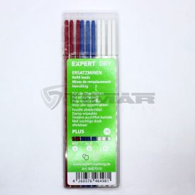   EXPERT  8487010 DRY Tartalék hegy készlet (3 PIROS, 3 KÉK, 4 FEHÉR)