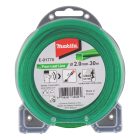 Makita  E-01775 Damil 2.0mm (30m), zöld, négylevelű