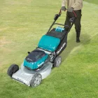 Makita  DLM533Z Akkus fűnyíró önjáró, 2x18V LXT akku és töltő nélkül, 53cm