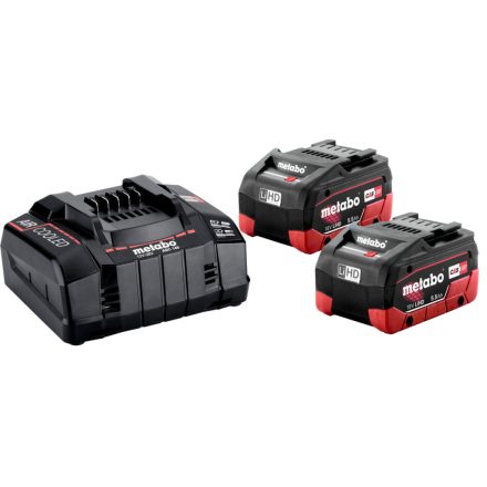 Metabo  685122000 Akkumulátor szett (alapkészlet) 2xLi-HD 18V/5,5Ah és ASC 145 gyorstöltő