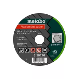   Metabo  616195000 Vágókorong Flexiamant super 115x1,5x22,2 Keramiához